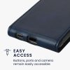Etui Kwmobile do Samsung Galaxy Xcover 5, ciemnoniebieskie, eko-skóra/silikon, KWM000012NW002C