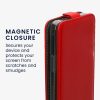 Etui Kwmobile do Samsung Galaxy Xcover 5, czerwone, eko-skóra/silikon, KWM000012NW003C