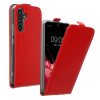 Etui Kwmobile do Samsung Galaxy A54 5G, czerwone, eko-skóra/silikon, KWM000018TT003C