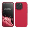 Etui Kwmobile do Apple iPhone 15 Pro, różowe, silikonowe, KWM000020CC037C