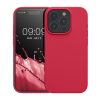Etui Kwmobile do Apple iPhone 15 Pro, różowe, silikonowe, KWM000020CC037C