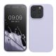 Etui Kwmobile do Apple iPhone 15 Pro, jasnofioletowe, silikonowe, KWM000020CC039C