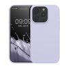 Etui Kwmobile do Apple iPhone 15 Pro, jasnofioletowe, silikonowe, KWM000020CC039C