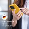 Etui Kwmobile do Apple iPhone 15 Pro, żółte, silikonowe, KWM000020CC042C