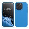 Etui Kwmobile do Apple iPhone 15 Pro, niebieskie, silikonowe, KWM000020CC044C