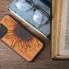 Etui Kwmobile do Apple iPhone 15, wielokolorowe, drewno/silikon, KWM000020EG004C