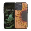 Etui Kwmobile do Apple iPhone 15 Pro Max, wielokolorowe, drewno/silikon, KWM000020EJ002C