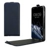 Etui Kwmobile do Samsung Galaxy A15 5G, ciemnoniebieskie, eko-skóra/silikon, KWM000021OM002C