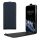 Etui Kwmobile do Samsung Galaxy A15 5G, ciemnoniebieskie, eko-skóra/silikon, KWM000021OM002C