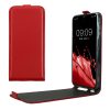 Etui Kwmobile do Samsung Galaxy A15 5G, czerwone, eko-skóra/silikon, KWM000021OM003C