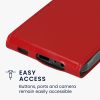 Etui Kwmobile do Samsung Galaxy A15 5G, czerwone, eko-skóra/silikon, KWM000021OM003C