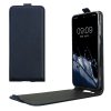 Etui Kwmobile do Samsung Galaxy A55 5G, ciemnoniebieskie, eko-skóra/silikon, KWM000021OP002C