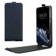 Etui Kwmobile do Samsung Galaxy A55 5G, ciemnoniebieskie, eko-skóra/silikon, KWM000021OP002C