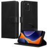 Zestaw etui i folii ochronnych Kwmobile do Apple iPhone 12/iPhone 12 Pro, czarny, ekoskóra/silikon, KWM000022VF001C