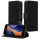 Zestaw etui i folii ochronnej Kwmobile do Apple iPhone 5/iPhone 5s/iPhone SE, czarny, eko-skóra/silikon, KWM000022VG001C