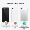 Zestaw etui i folii ochronnej Kwmobile do Apple iPhone 5/iPhone 5s/iPhone SE, czarny, eko-skóra/silikon, KWM000022VG001C