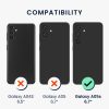 Etui Kwmobile do Samsung Galaxy A05s, przezroczyste, silikonowe, KWM000021VW001C