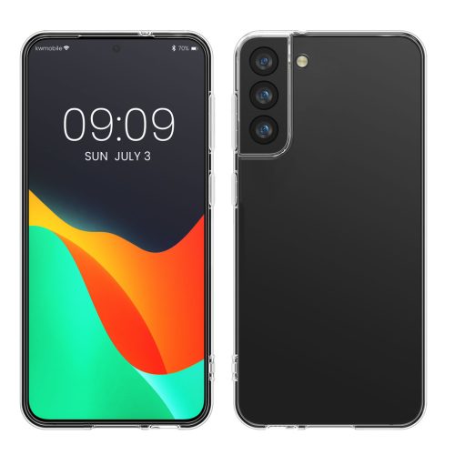 Etui Kwmobile do Samsung Galaxy S21, przezroczyste, silikonowe, KWM000021VY001C