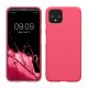 Etui Kwmobile do Google Pixel 4, różowe, silikonowe, KWM000010ON015C