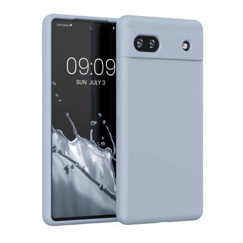 Etui Kwmobile do Google Pixel 6a, jasnoniebieskie, silikonowe, KWM000015FZ061C
