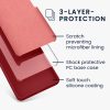 Etui Kwmobile do Google Pixel 7a, czerwone, silikonowe, KWM000019YE052C
