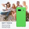 Etui Kwmobile do Google Pixel 7a, zielone, silikonowe, KWM000019YF042C