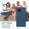 Etui Kwmobile do Google Pixel 7a, niebieskie, silikonowe, KWM000019YF044C