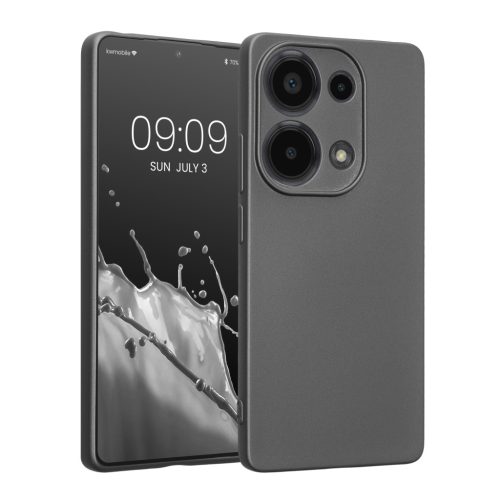 Etui Kwmobile do Xiaomi Redmi Note 13 Pro, szare, silikonowe, KWM000020LZ004C