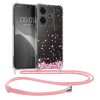 Etui Kwmobile ze smyczą do Xiaomi Redmi 13, wielokolorowe, silikonowe, KWM000020QL001C