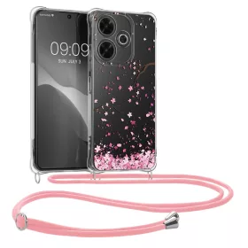   Etui Kwmobile ze smyczą do Xiaomi Redmi 13, wielokolorowe, silikonowe, KWM000020QL001C