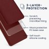 Etui Kwmobile do Apple iPhone 11, ciemnoczerwone, silikonowe, KWM000010EY113C
