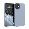 Etui Kwmobile do Apple iPhone 12 Mini, jasnoniebieskie, silikonowe, KWM000011JO069C