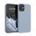 Etui Kwmobile do Apple iPhone 12 Mini, jasnoniebieskie, silikonowe, KWM000011JO069C