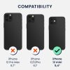 Etui Kwmobile do Apple iPhone 12 Mini, żółte, silikonowe, KWM000011JO070C
