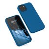 Etui Kwmobile do Apple iPhone 13 Mini, niebieskie, silikonowe, KWM000013OU061C