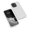 Etui Kwmobile do Apple iPhone 13 Pro, białe, silikonowe, KWM000013OX051C