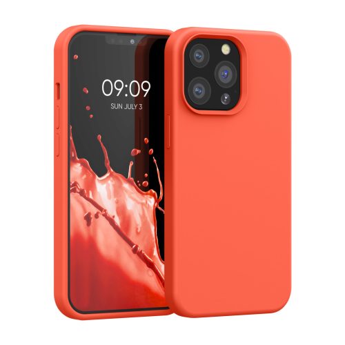 Etui Kwmobile do Apple iPhone 13 Pro, różowe, silikonowe, KWM000013OX052C