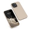 Etui Kwmobile do Apple iPhone 13 Pro, kremowe, silikonowe, KWM000013OX053C