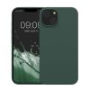 Etui Kwmobile do Apple iPhone 14, ciemnozielone, silikonowe, KWM000016NI050C