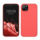 Etui Kwmobile do Apple iPhone 14 Plus, różowe, silikonowe, KWM000016NJ026C