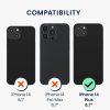 Etui Kwmobile do Apple iPhone 14 Plus, różowe, silikonowe, KWM000016NJ027C