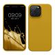Etui Kwmobile do Apple iPhone 14 Pro Max, żółte, silikonowe, KWM000016NL046C