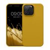 Etui Kwmobile do Apple iPhone 14 Pro Max, żółte, silikonowe, KWM000016NL046C