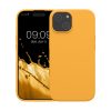 Etui Kwmobile do Apple iPhone 15, pomarańczowe, silikonowe, KWM000020CA012C