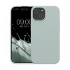 Etui Kwmobile do Apple iPhone 15, jasnozielone, silikonowe, KWM000020CA013C