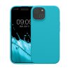 Etui Kwmobile do Apple iPhone 15, jasnoniebieskie, silikonowe, KWM000020CA016C