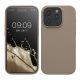 Etui Kwmobile do Apple iPhone 15 Pro, beżowe, silikonowe, KWM000020CC047C
