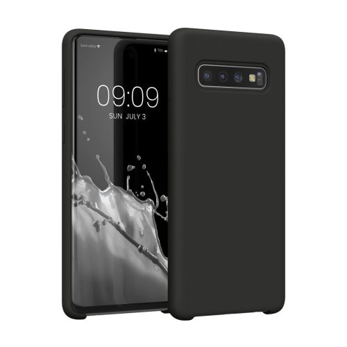 Etui Kwmobile do Samsung Galaxy S10, ciemnoszare, silikonowe, KWM000009QK056C