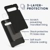Etui Kwmobile do Samsung Galaxy S10, ciemnoszare, silikonowe, KWM000009QK056C