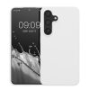 Etui Kwmobile do Samsung Galaxy S24, białe, silikonowe, KWM000021KW020C